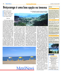Picture of Boiçucanga em destaque. Photo number 3798317101 by Pousada Pé na Areia - Charming, fully decorated sea facing chalets located on Boiçucanga beach, on São Paulo northern shore. Boiçucanga is a beach with calm waters and woundrous sunset, surrounded by the Atlantic Rainforest and by very good restaurants. There also is a complete services infrastructure that includes supermarkets and shopping malls. You can find all that and much more at “Pé na Areia” (aka “Esquina da Mentira”), the perfect place for spending your vacations and weekends, or even having your own house at the sea.
