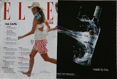 Picture of revista ELLE. Photo number 3807 by Pousada Pé na Areia - Charming, fully decorated sea facing chalets located on Boiçucanga beach, on São Paulo northern shore. Boiçucanga is a beach with calm waters and woundrous sunset, surrounded by the Atlantic Rainforest and by very good restaurants. There also is a complete services infrastructure that includes supermarkets and shopping malls. You can find all that and much more at “Pé na Areia” (aka “Esquina da Mentira”), the perfect place for spending your vacations and weekends, or even having your own house at the sea.